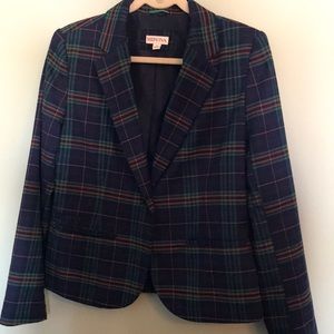 Merona Plaid Blazer
